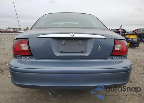 2001 Mercury Sable Ls Premium from USA, damaged, VIN 1MEFM55S81A602855